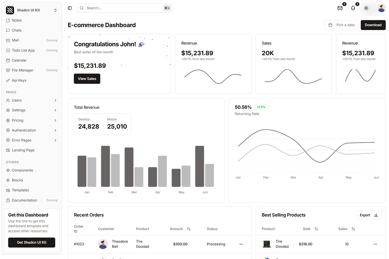 Binly inventory interface